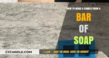 Crafting Candles: Transforming Soap Bars into Unique Homemade Lights