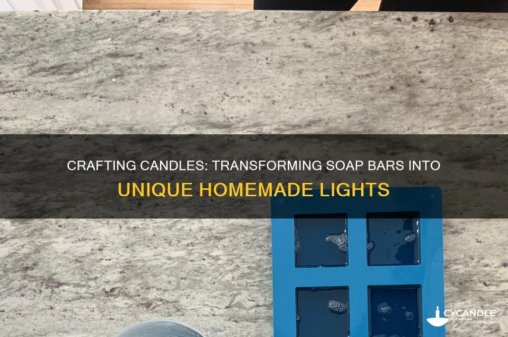 how to make a candle from a bar of soap