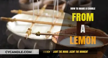 Crafting Citrus Magic: A Step-by-Step Guide to Lemon Candles