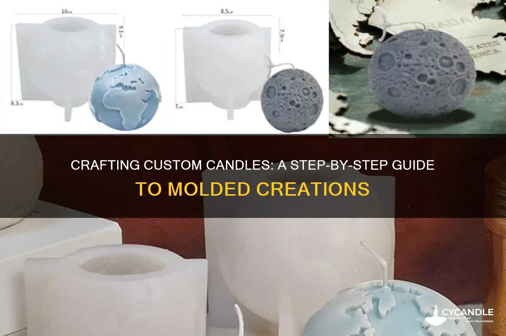 how to make a candle from a mold