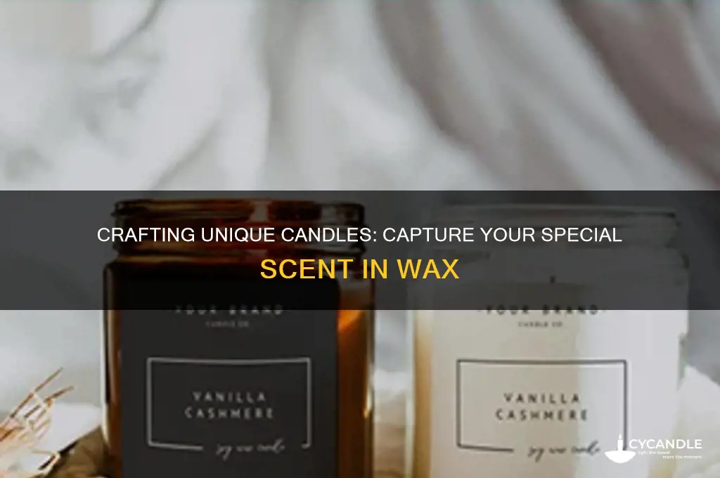 how to make a candle from a special smell