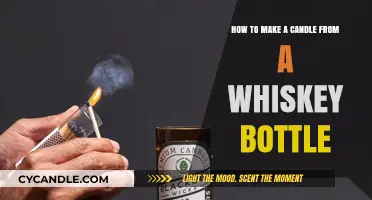 Crafting a Whiskey Bottle Candle: A Step-by-Step DIY Guide