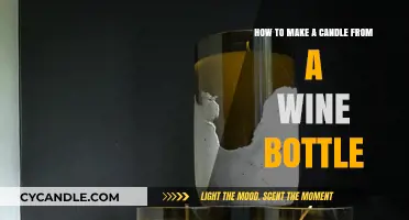 Upcycle Wine Bottles: Crafting Elegant DIY Candles at Home