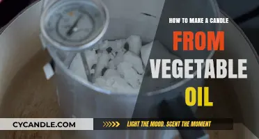Crafting Eco-Friendly Candles: A Simple Guide Using Vegetable Oil