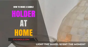 DIY Candle Holder: Easy Homemade Crafting Guide for Beginners