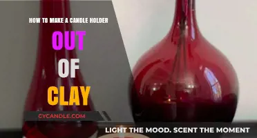 Crafting Clay Candle Holders: A Step-by-Step DIY Guide