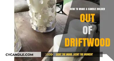 Crafting Rustic Charm: DIY Driftwood Candle Holder Tutorial