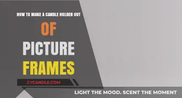 Crafting Unique Candle Holders from Picture Frames: A Creative DIY Guide