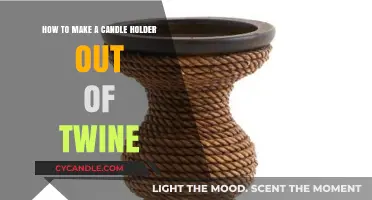 Crafting a Rustic Twine Candle Holder: Easy DIY Guide