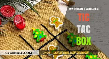 DIY Mini Candle: Crafting a Tic Tac Box Candle Easily