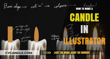 Crafting a Realistic Candle Design in Adobe Illustrator: Step-by-Step Guide