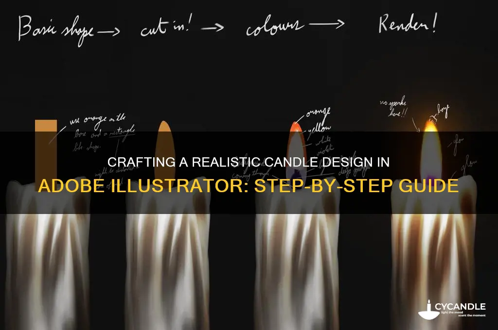 how to make a candle in illustrator
