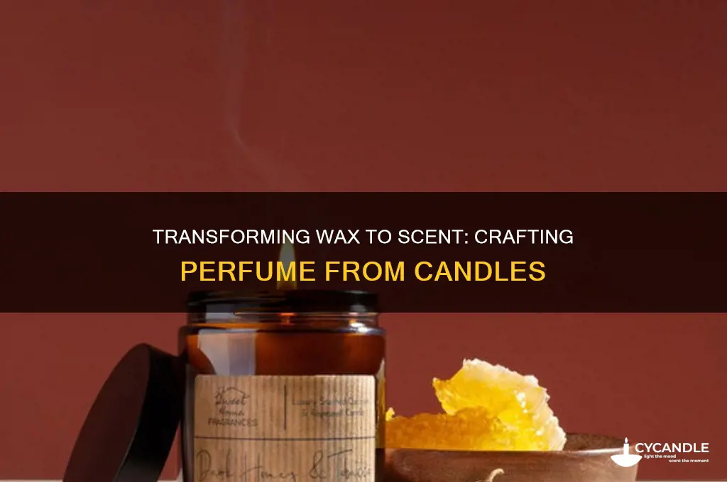 how to make a candle into perfume