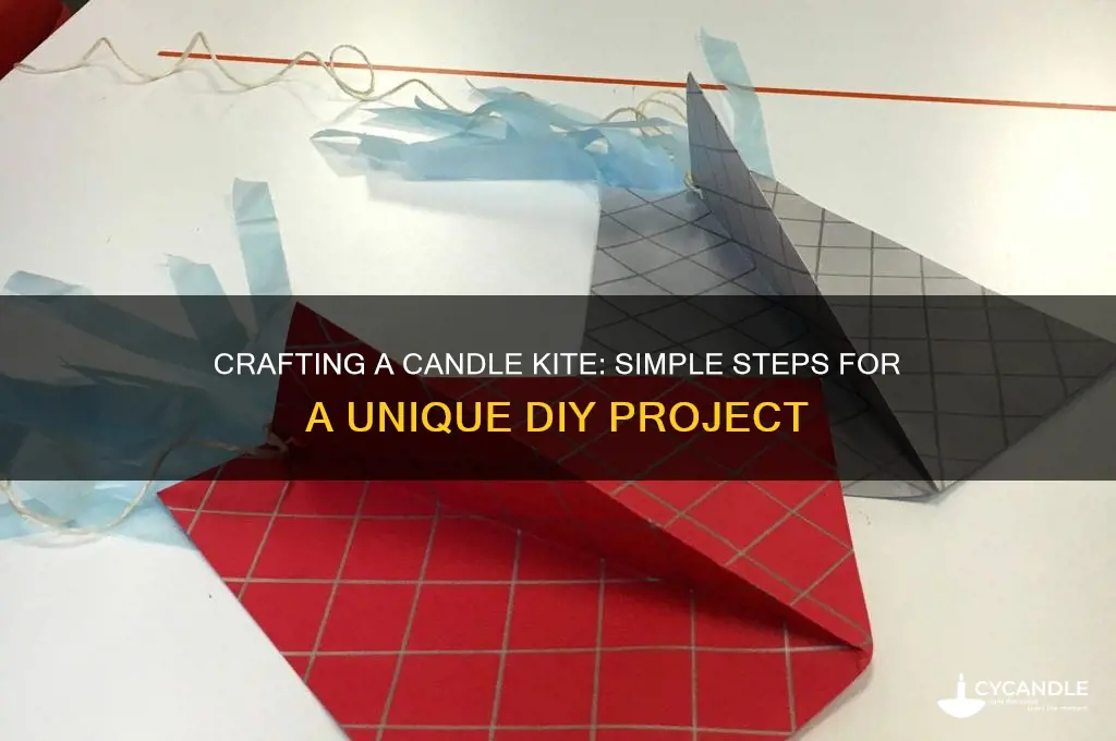 how to make a candle kite