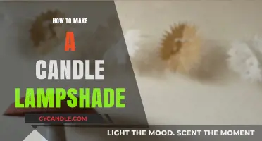 Crafting a Cozy Candle Lampshade: Easy DIY Guide for Beginners