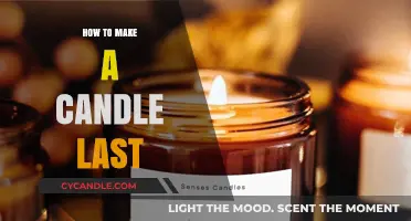 Maximize Your Candle's Burn Time: Tips for Long-Lasting Fragrance and Light