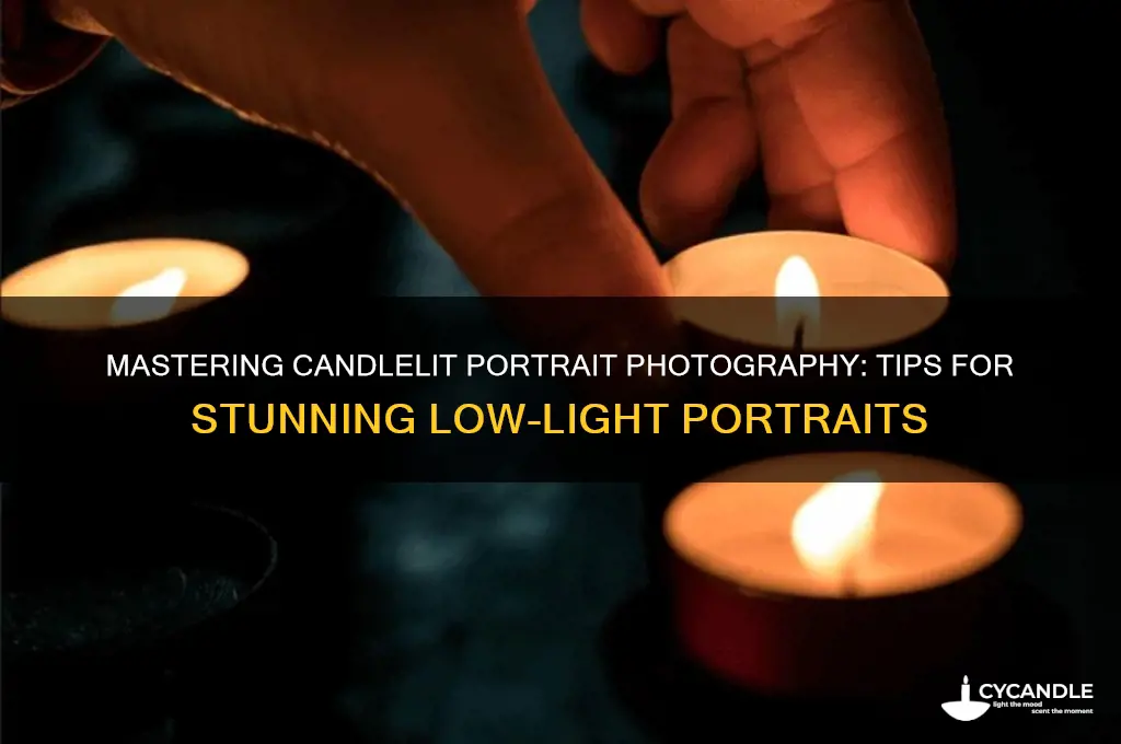 how to make a candle light portrait