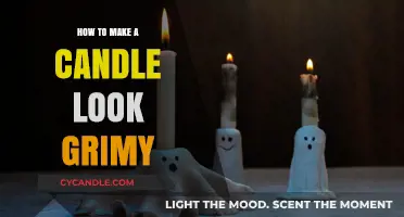 Creating a Distressed, Grimy Candle: Easy DIY Aging Techniques