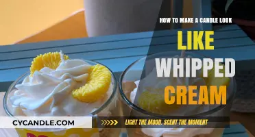 Create Whipped Cream Candles: Easy DIY Tutorial for Realistic Look