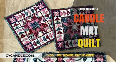 Crafting a Cozy Candle Mat Quilt: Step-by-Step Guide