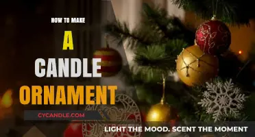 Crafting Festive Candle Ornaments: A Step-by-Step DIY Guide