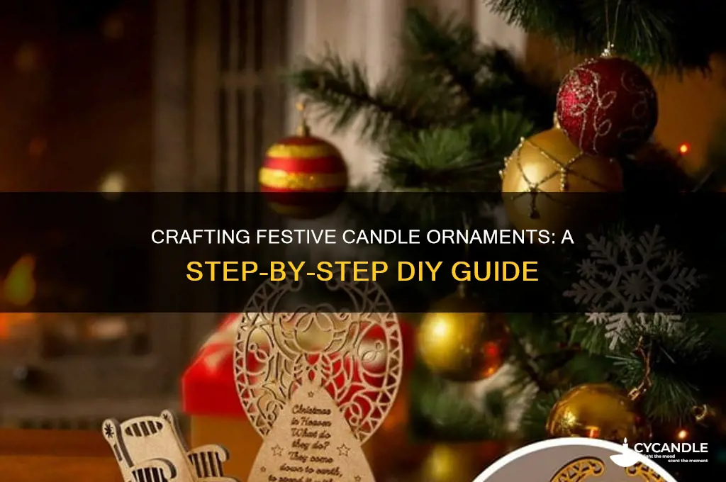 how to make a candle ornament