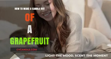 Crafting Citrus Scents: DIY Grapefruit Candle Making Guide