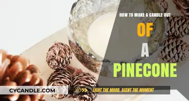 Crafting Nature's Glow: Pinecone Candle DIY Tutorial