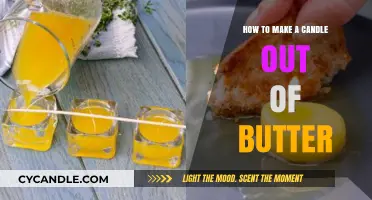 Crafting a Butter Candle: A Unique DIY Lighting Guide