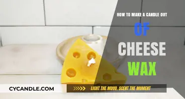 Crafting Cheese Wax Candles: A Unique DIY Lighting Project