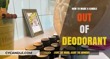 Repurpose Deodorant: DIY Candle Making Guide for Beginners