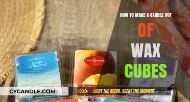 Crafting Candles: Easy DIY Guide Using Wax Cubes at Home