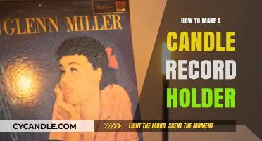 Crafting a Unique Candle Record Holder: DIY Guide