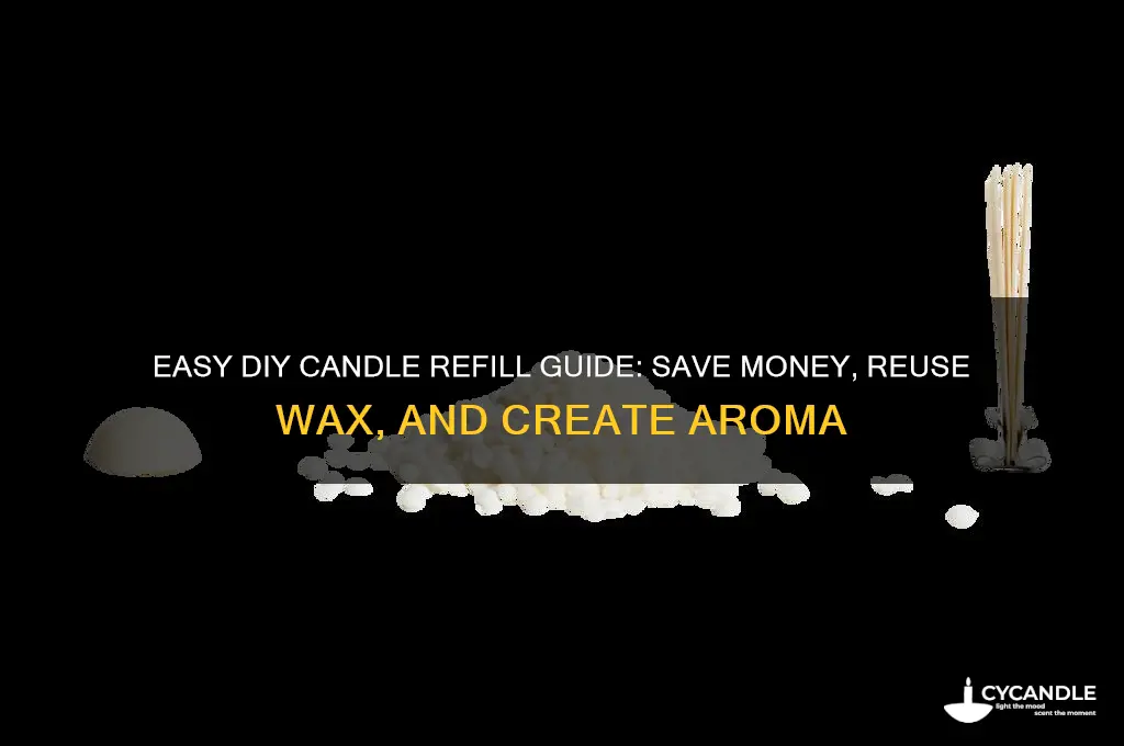 how to make a candle refill