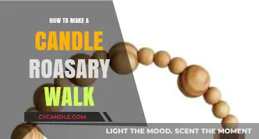 Creating a Candle Rosary Walk: A Step-by-Step Spiritual Journey Guide