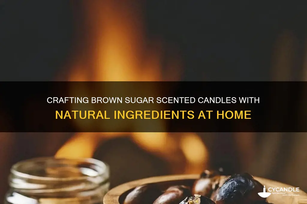 how to make a candle smell like brown sugar natually