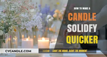 Speed Up Candle Solidification: Quick Tips for Faster Setting