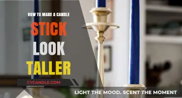Elevate Your Candle Stick: Simple Tricks for a Taller, Elegant Look