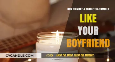 Craft a Scented Candle That Captures Your Boyfriend's Unique Aroma
