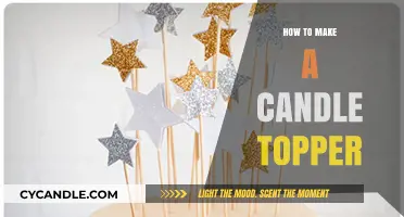 Crafting Creative Candle Toppers: Easy DIY Ideas for Personalized Decor