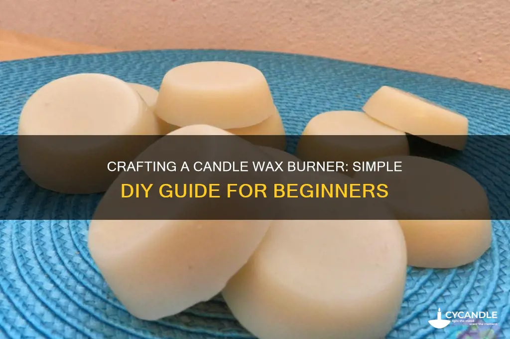 how to make a candle wax burner