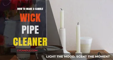 DIY Candle Wick Pipe Cleaner: Simple Steps for Perfect Wicks