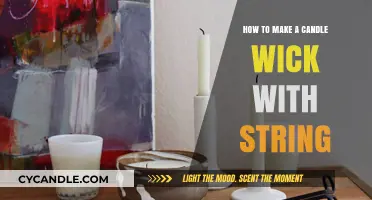DIY Candle Wick: Crafting Perfect Wicks with Everyday String Easily
