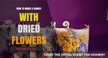 Crafting Botanical Candles: A Guide to Embedding Dried Flowers