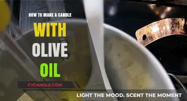 Crafting Olive Oil Candles: A Simple DIY Guide for Beginners