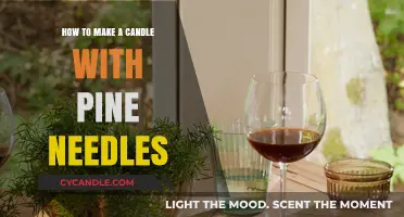 Crafting Aromatic Pine Needle Candles: A Step-by-Step DIY Guide