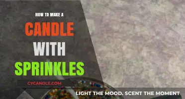 Crafting Sprinkle-Topped Candles: A Fun DIY Guide for Beginners