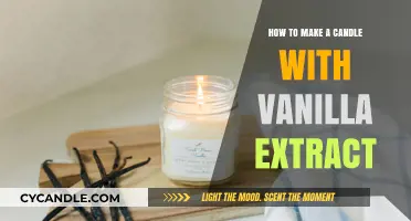 Crafting Warmth: A Vanilla Extract Candle Making Guide