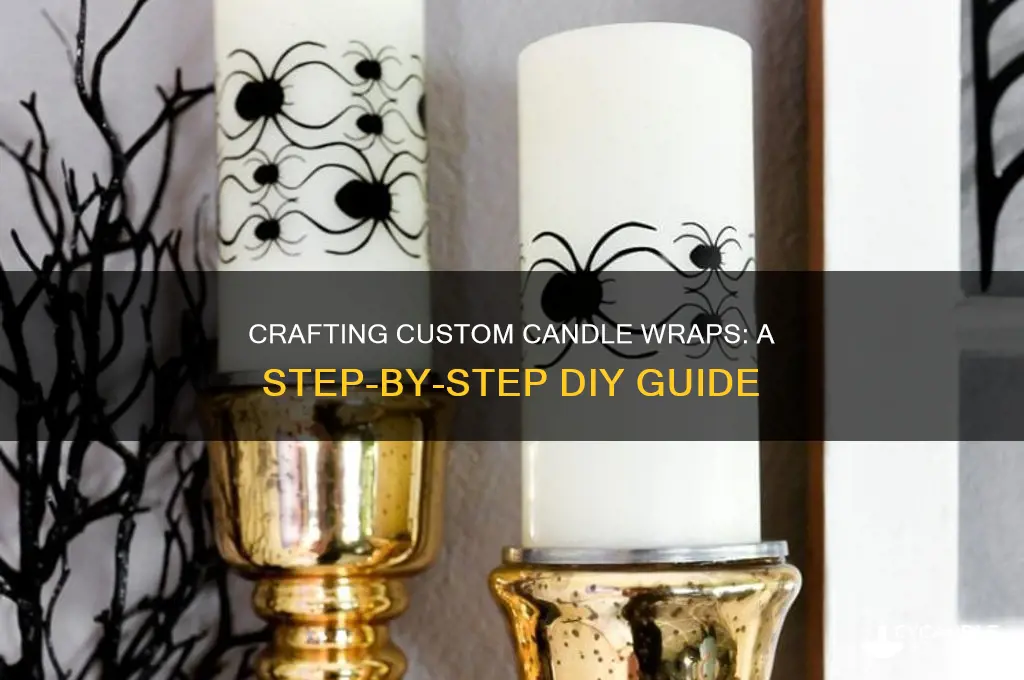 how to make a candle wrap