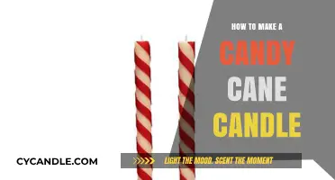 Crafting a Festive Candy Cane Scented Candle: DIY Guide